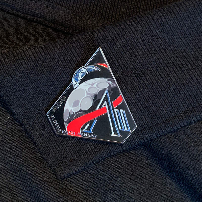 New Artemis 2 Enamel Pin – spaceflightstore
