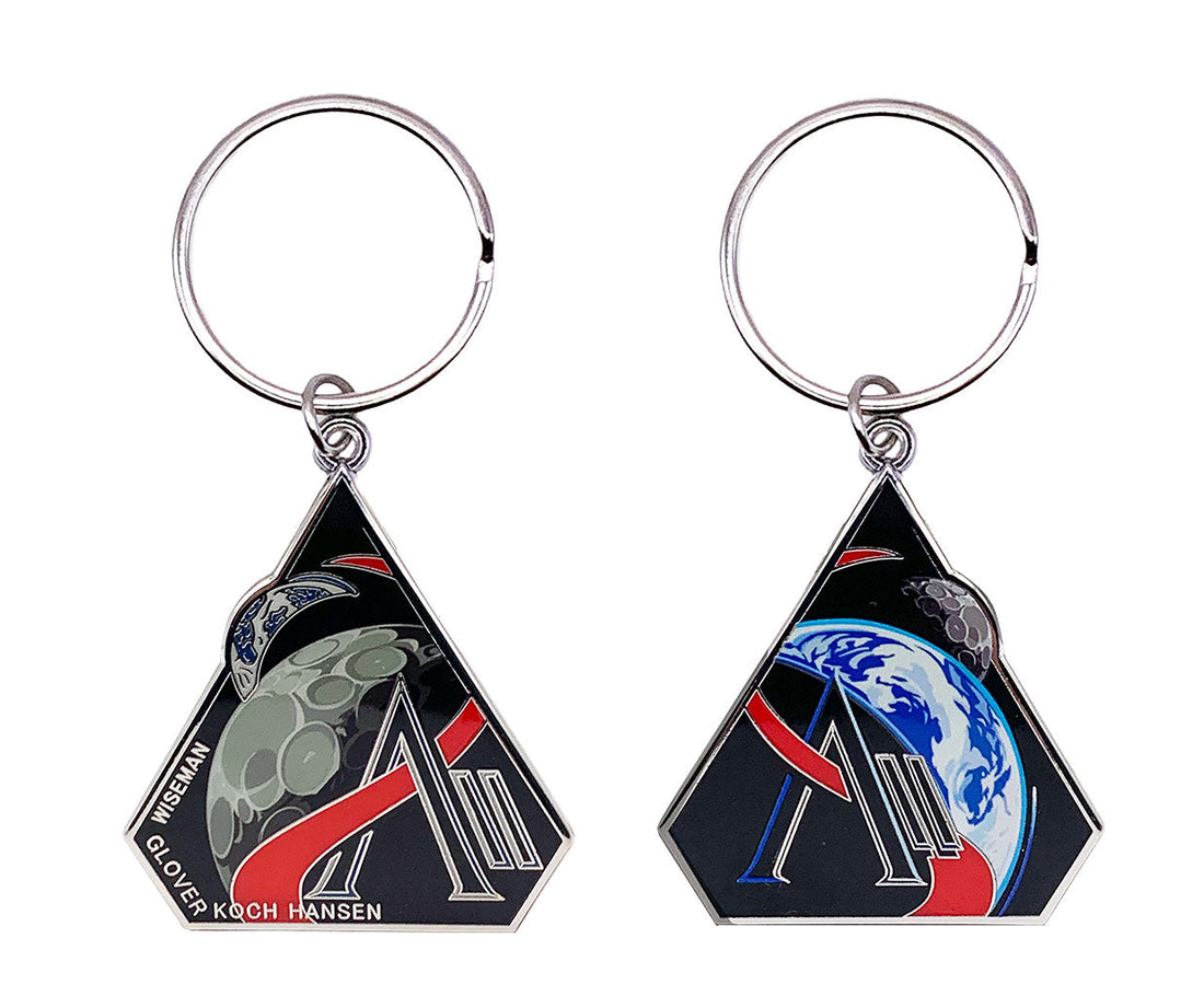 New Artemis 2 Double Sided Hard Enamel Keychain