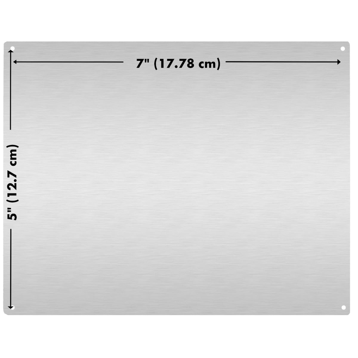 NASA Mission Control 5 x 7 Aluminum Sign