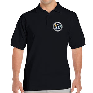 NASA Apollo Mission Logos Double Sided Polo