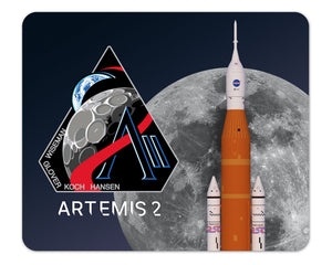 NASA Artemis 2 Rocket and Mission Logo 1/4
