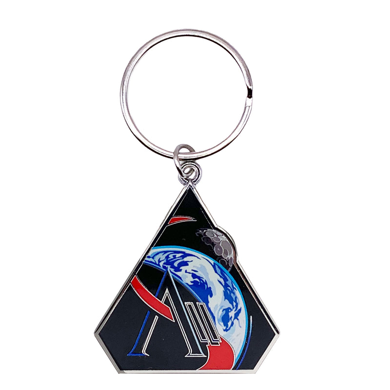 NASA Artemis 2 Double Sided Mission - Inbound Logo Hard Enamel Keychain