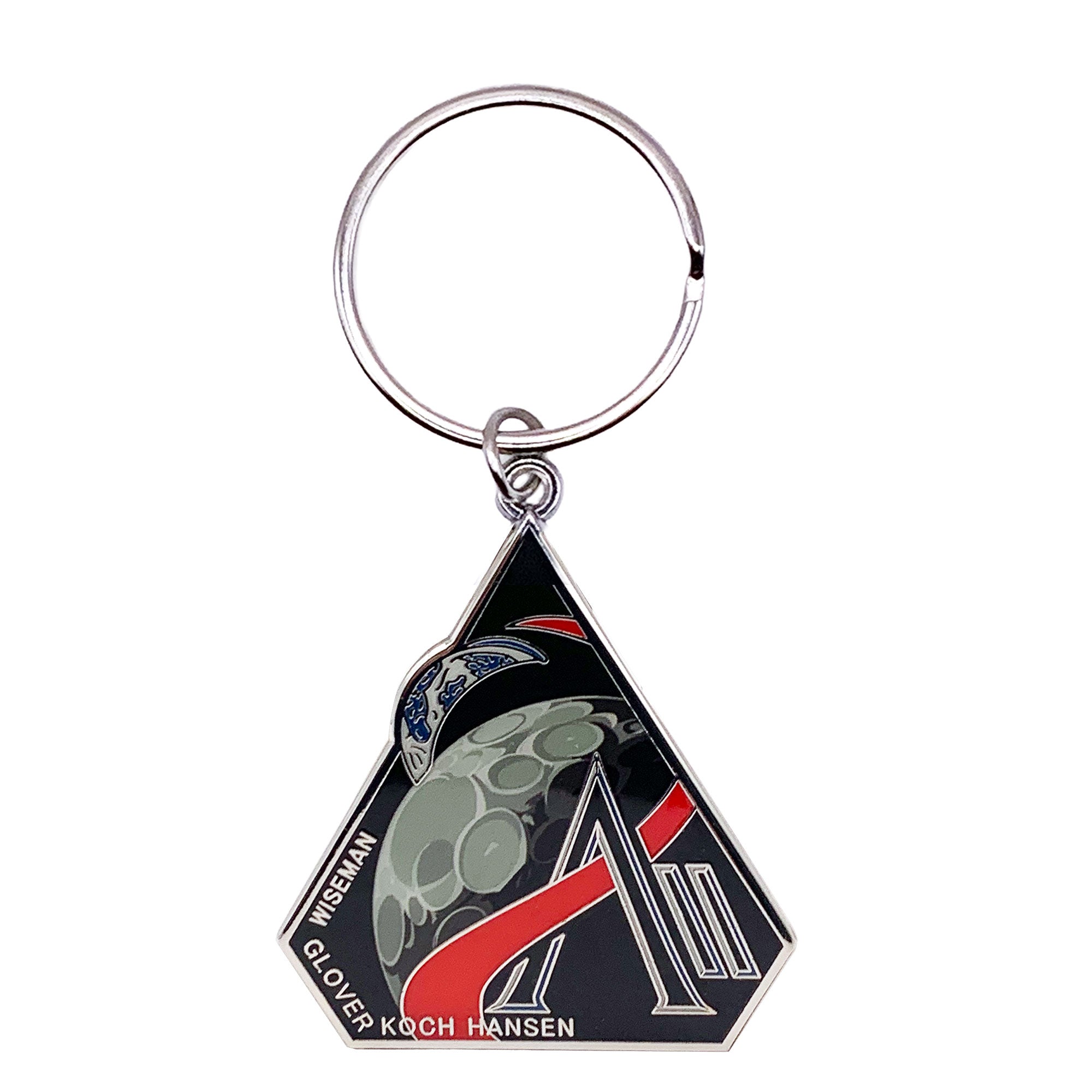NASA Artemis 2 Double Sided Mission - Inbound Logo Hard Enamel Keychain