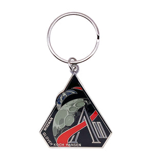 NASA Artemis 2 Double Sided Mission - Inbound Logo Hard Enamel Keychain