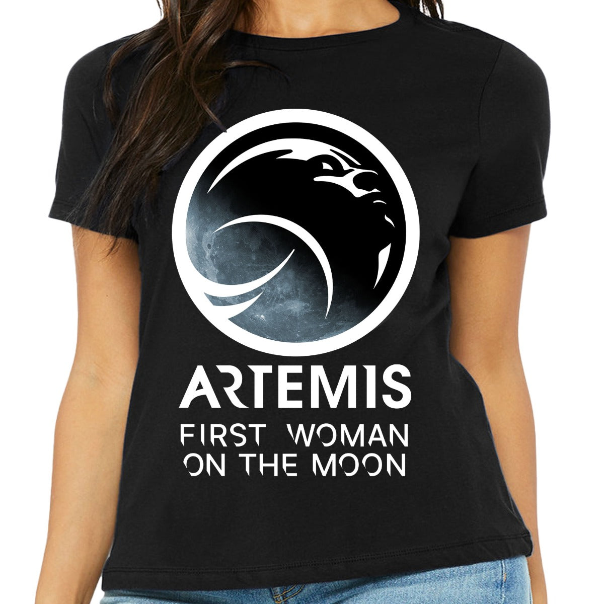 NASA Artemis  Woman On The Moon Unisex Shirt