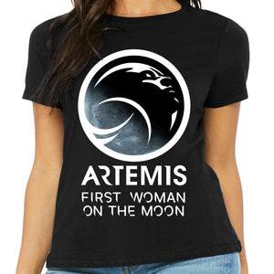 NASA Artemis  Woman On The Moon Unisex Shirt