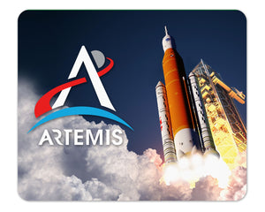 NASA Artemis Launch Mouse Pad 1/4 Thick