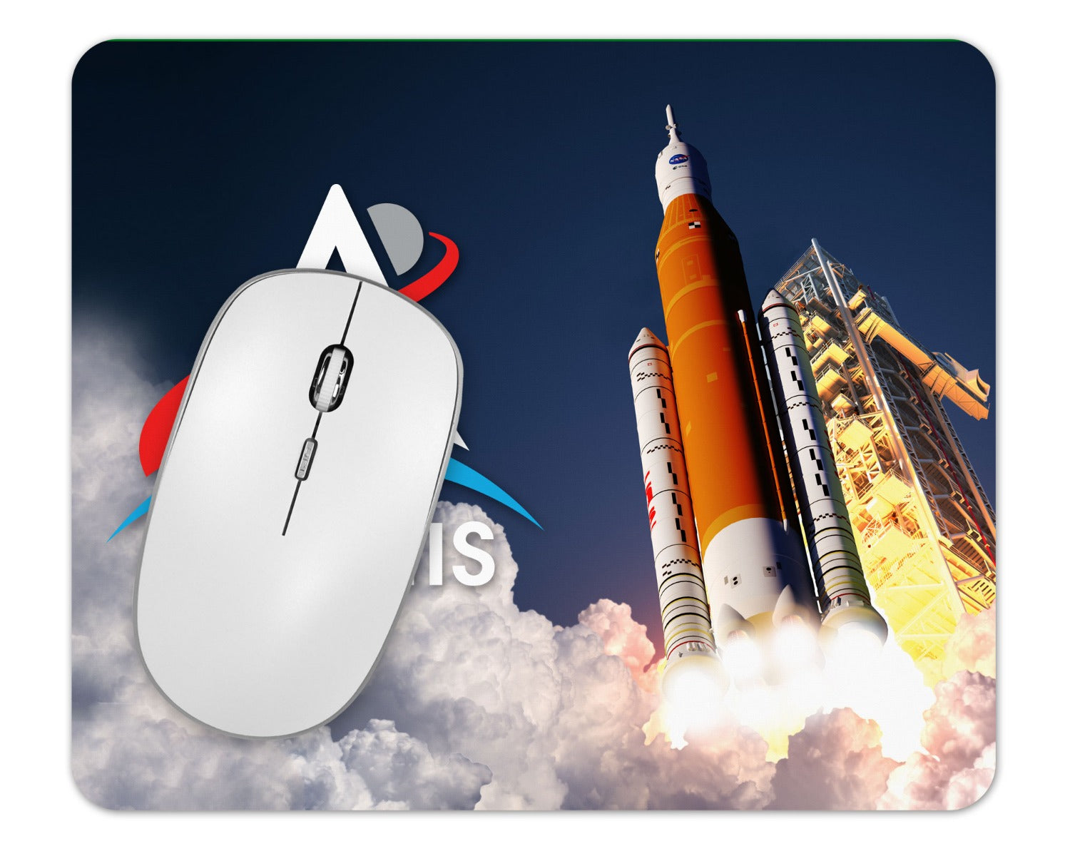 NASA Artemis Launch Mouse Pad 1/4 Thick