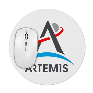 NASA Artemis Program Round 7.5 Inch Mouse Pad 1/4 Thick