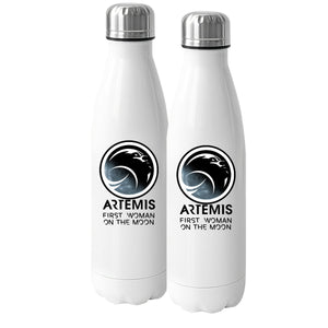 NASA Artemis First Woman Moon Design Stainless Steel Drinks Bottle