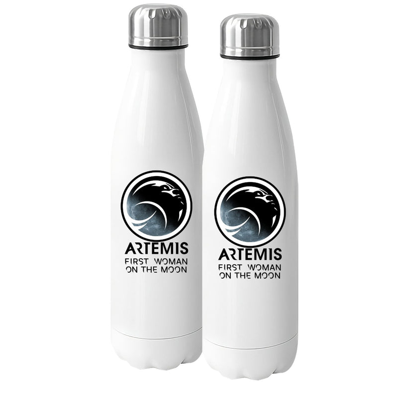 NASA Artemis First Woman Moon Design Stainless Steel Drinks Bottle