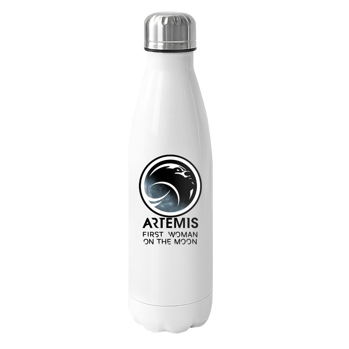 NASA Artemis First Woman Moon Design Stainless Steel Drinks Bottle