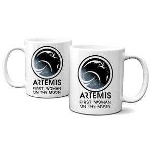 NASA Artemis First Woman On The Moon 11oz Mug