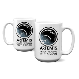 NASA Artemis First Woman On The Moon 15oz Mug