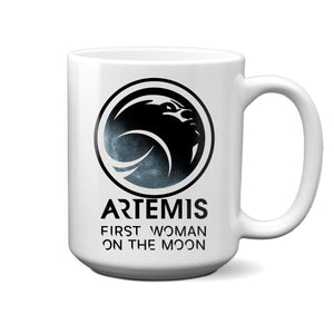 NASA Artemis First Woman On The Moon 15oz Mug