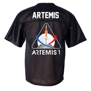 NASA Artemis 1 Mission Logo Replica Football Jersey