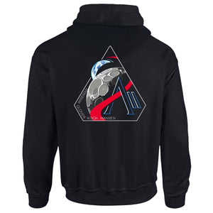 NASA Artemis 2 Mission Logo Double Sided Pullover Hoodie