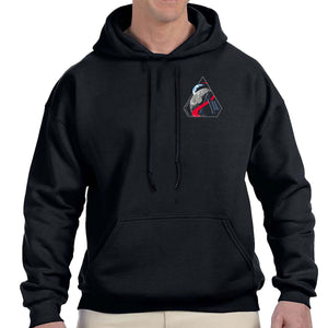 NASA Artemis 2 Mission Logo Double Sided Pullover Hoodie