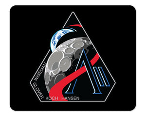 NASA Artemis 2 Logo  1/8 Thick Mouse Pad