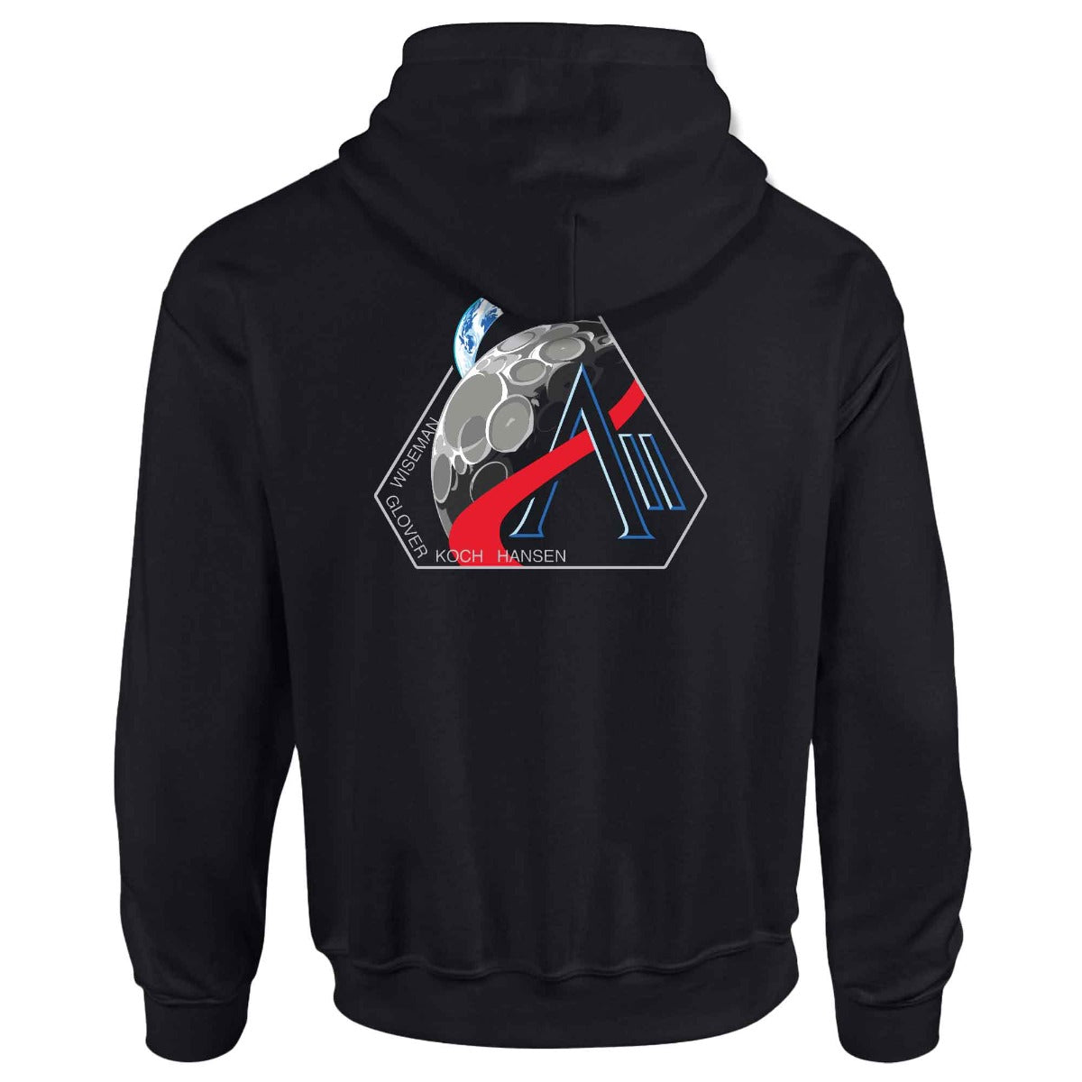 NASA Artemis 2 Mission Logo Full-Zip Hoodie