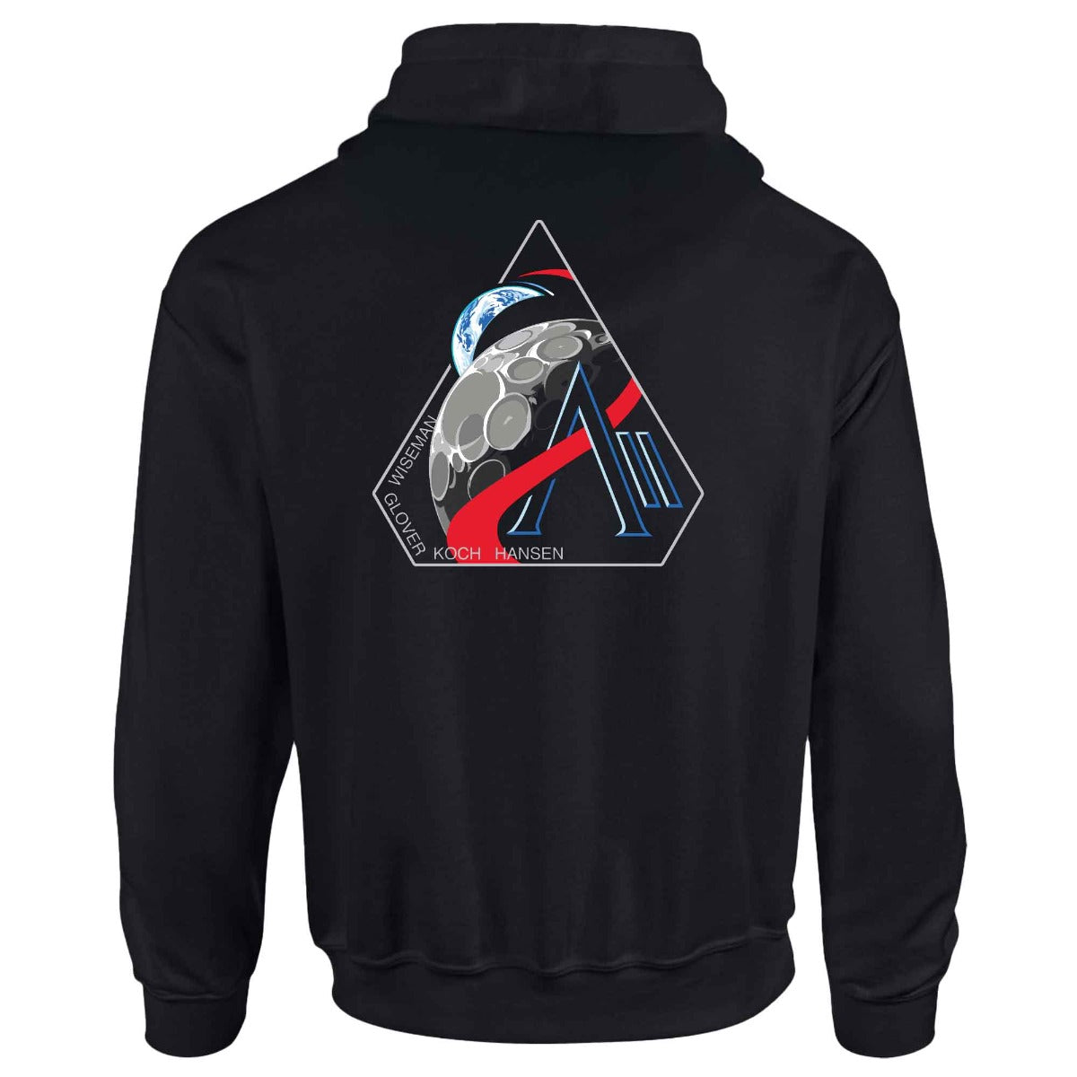 NASA Artemis 2 Mission Logo Full-Zip Hoodie