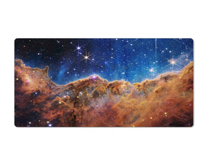Webb Telescope Carina Nebula 12x22 Inch Extended Mouse Pad