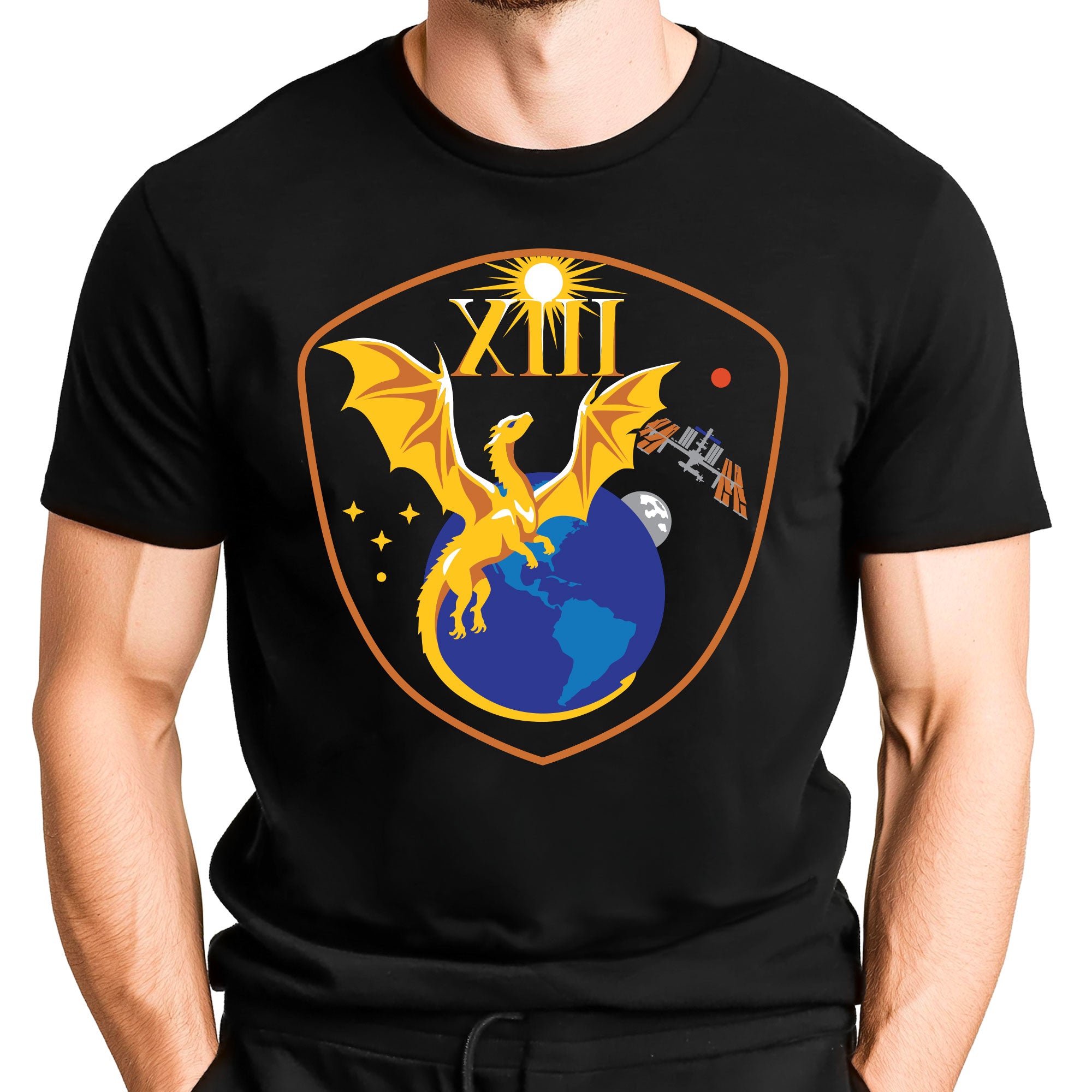SpaceX Crew-13 Mission Logo Adult T-Shirt