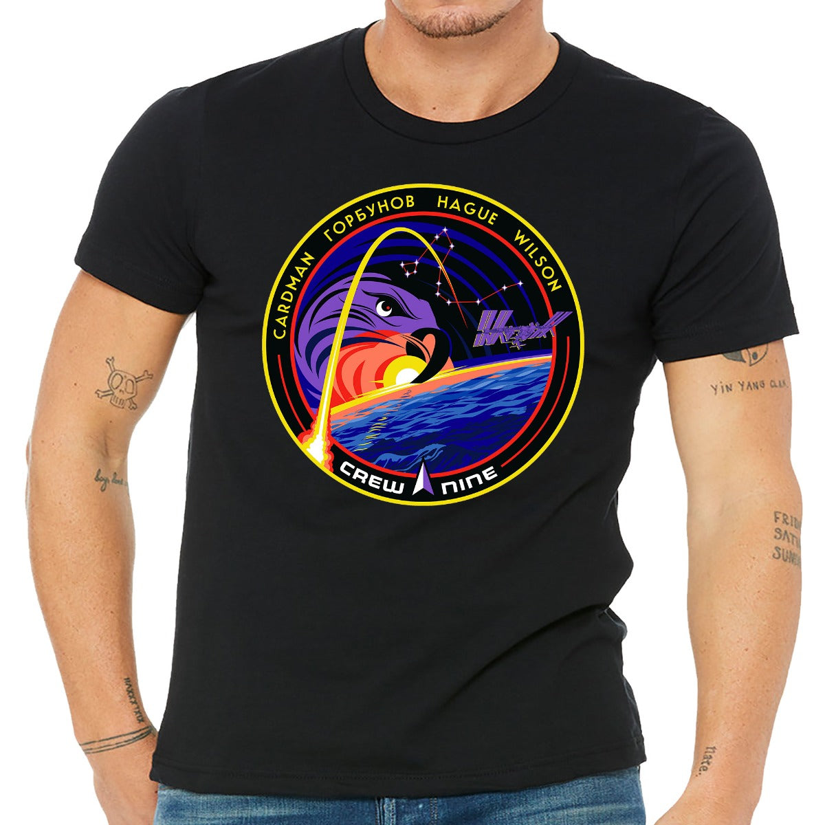 Crew-9 Mission Logo Adult T-Shirt
