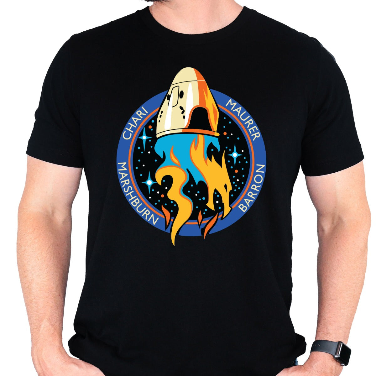 Crew-3 Mission Logo Adult T-Shirt