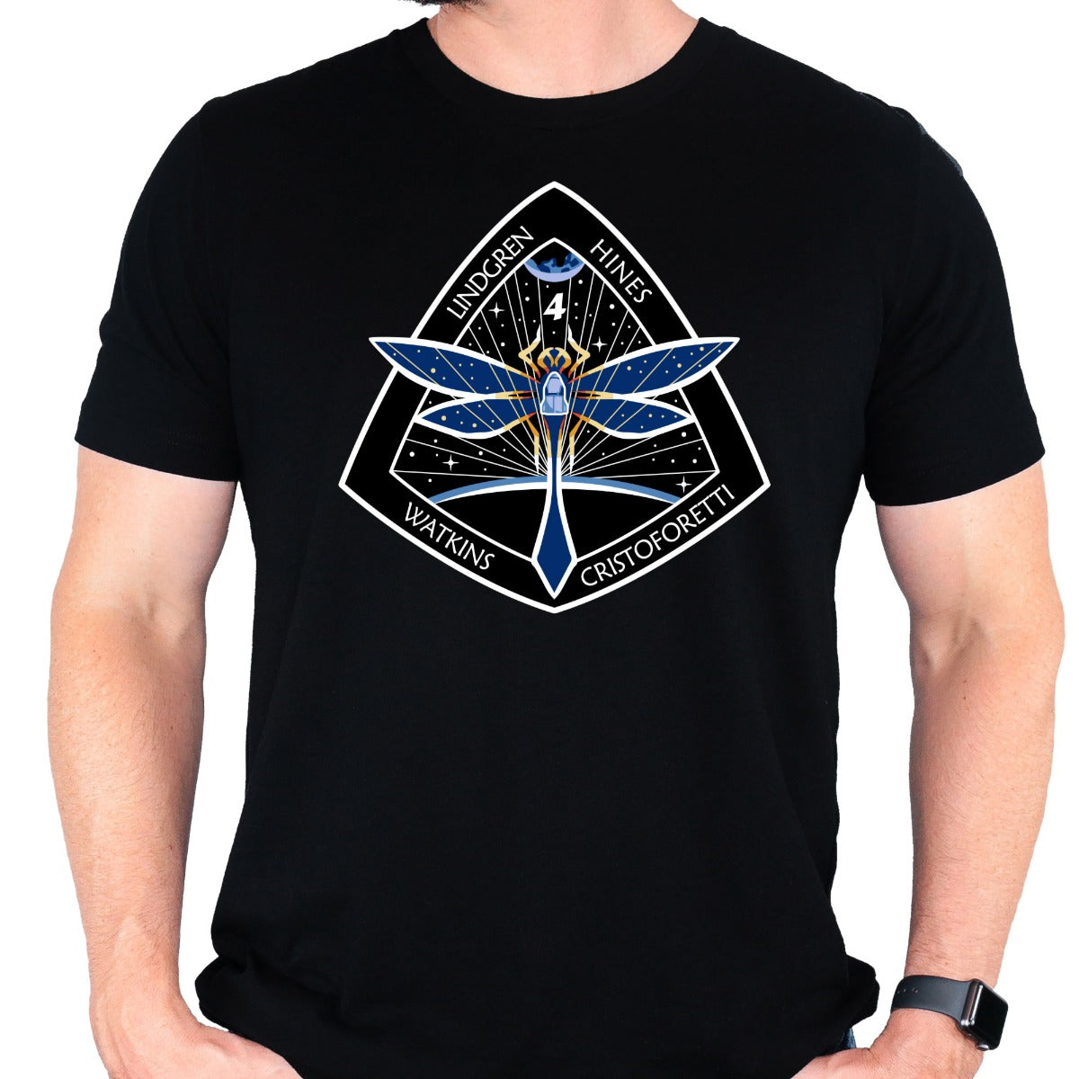 Crew-4 Mission Logo Adult T-Shirt