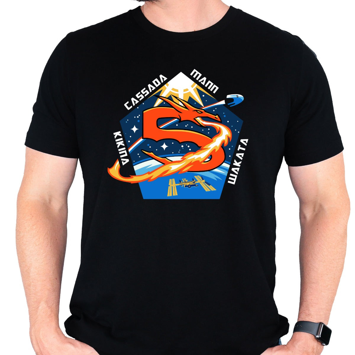 Crew-5 Mission Logo Adult T-Shirt