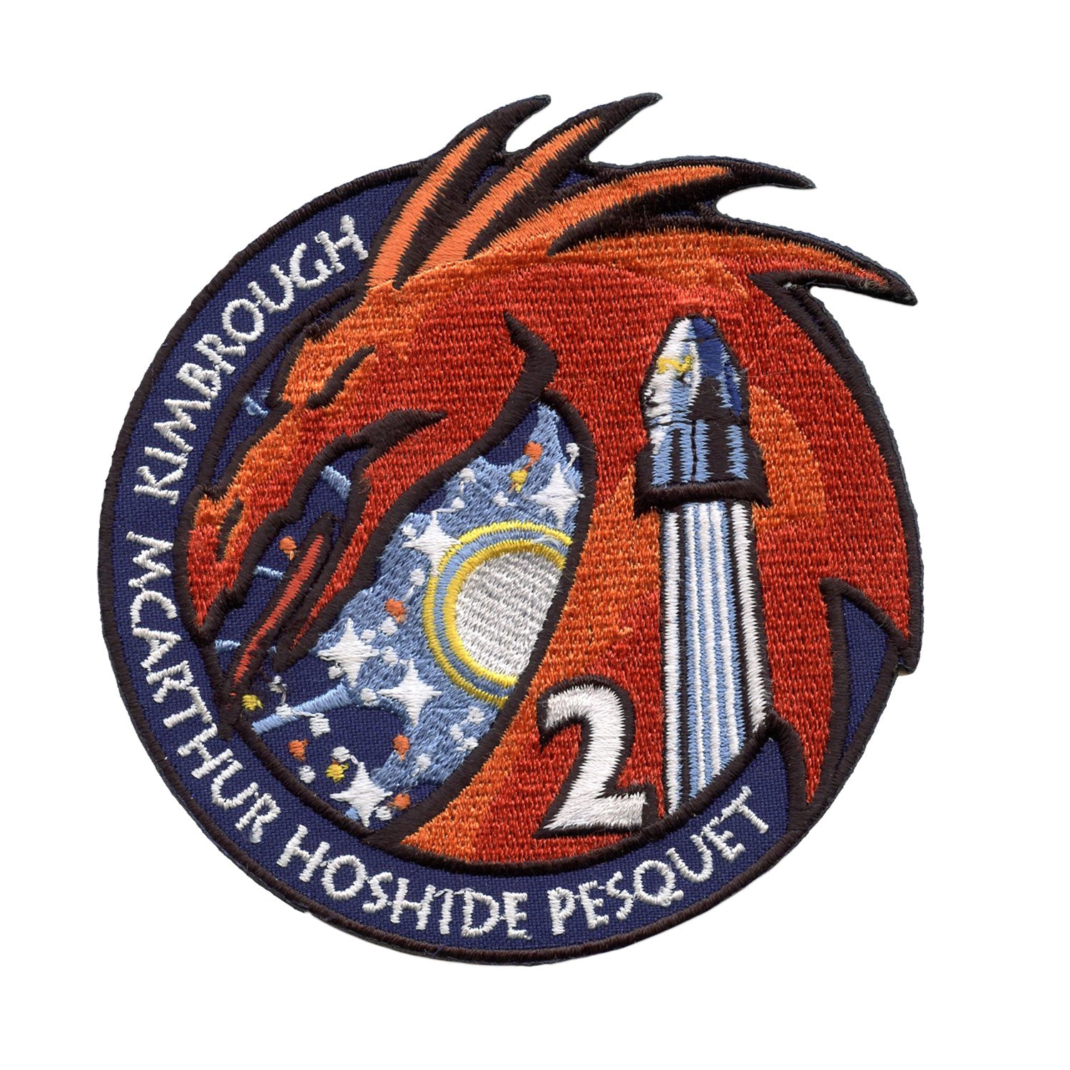Crew-2 Mission 4.5 Inch Patch