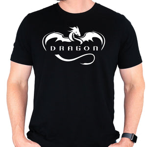 Dragon Logo Design Adult T-Shirt