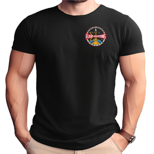 NASA Flight Operations Logo Current Era Double Sided T-Shirt