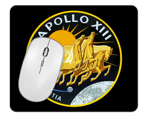 Apollo 13 Mission Logo Mouse Pad 1/8 Thick