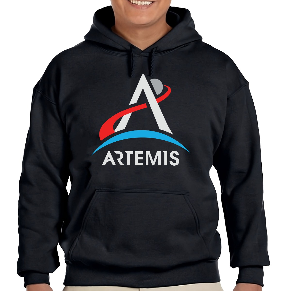 NASA Artemis Program Logo Pullover Hoodie