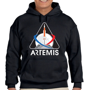 NASA Artemis 1 Mission Logo Pullover Hoodie