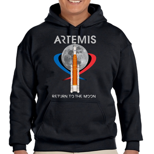 NASA Artemis Return To The Moon Pullover Hoodie