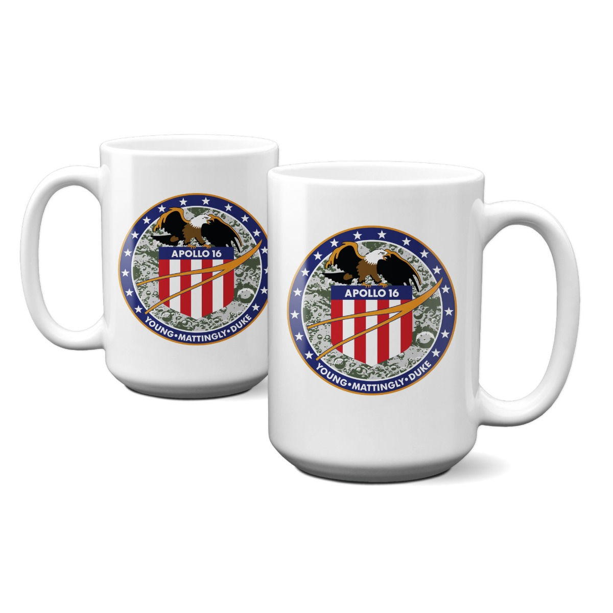 NASA Apollo 16 Logo 15oz Mug