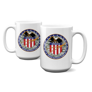 NASA Apollo 16 Logo 15oz Mug