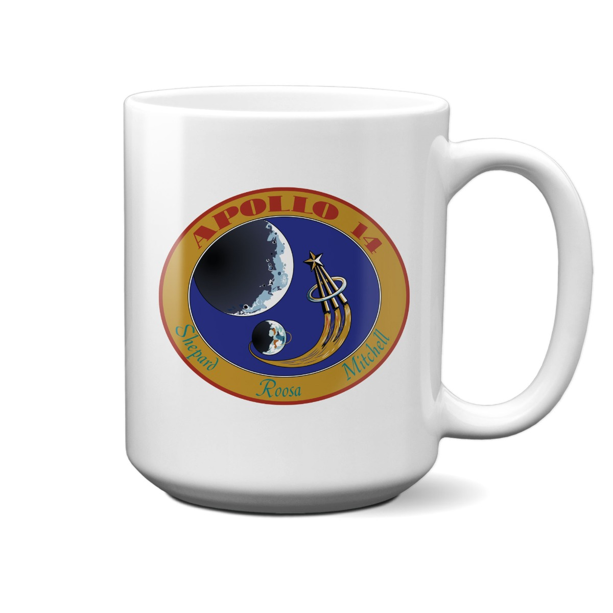 NASA Apollo 14 Mission Logo 15oz Mug