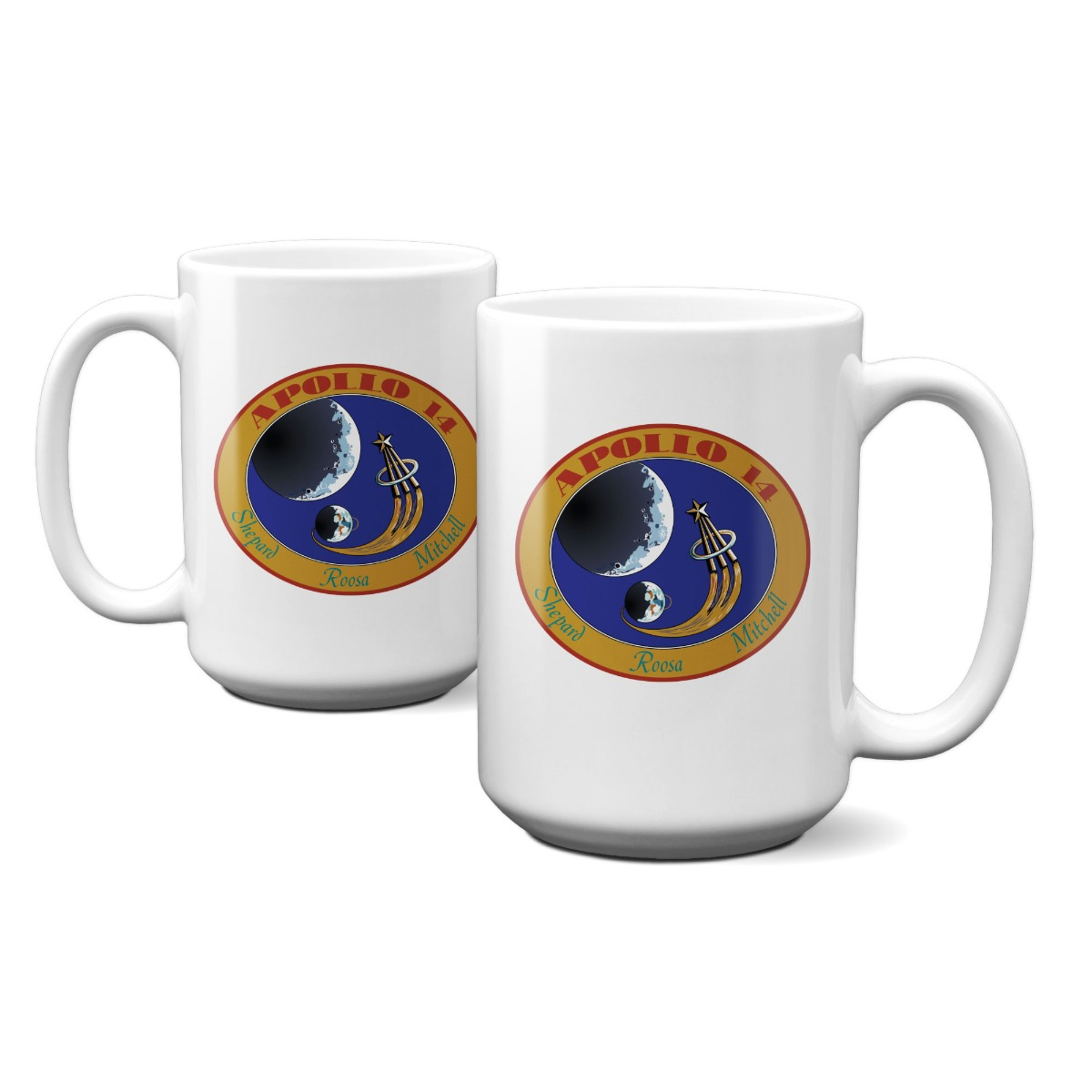 NASA Apollo 14 Mission Logo 15oz Mug