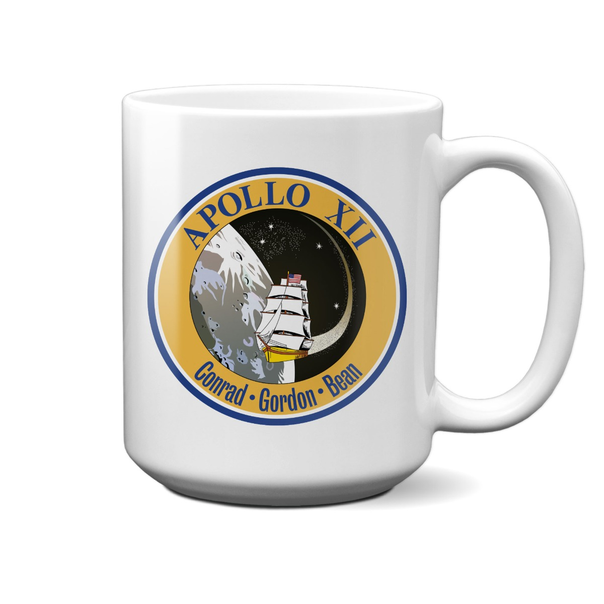 NASA Apollo 12 Mission Logo 15oz Mug