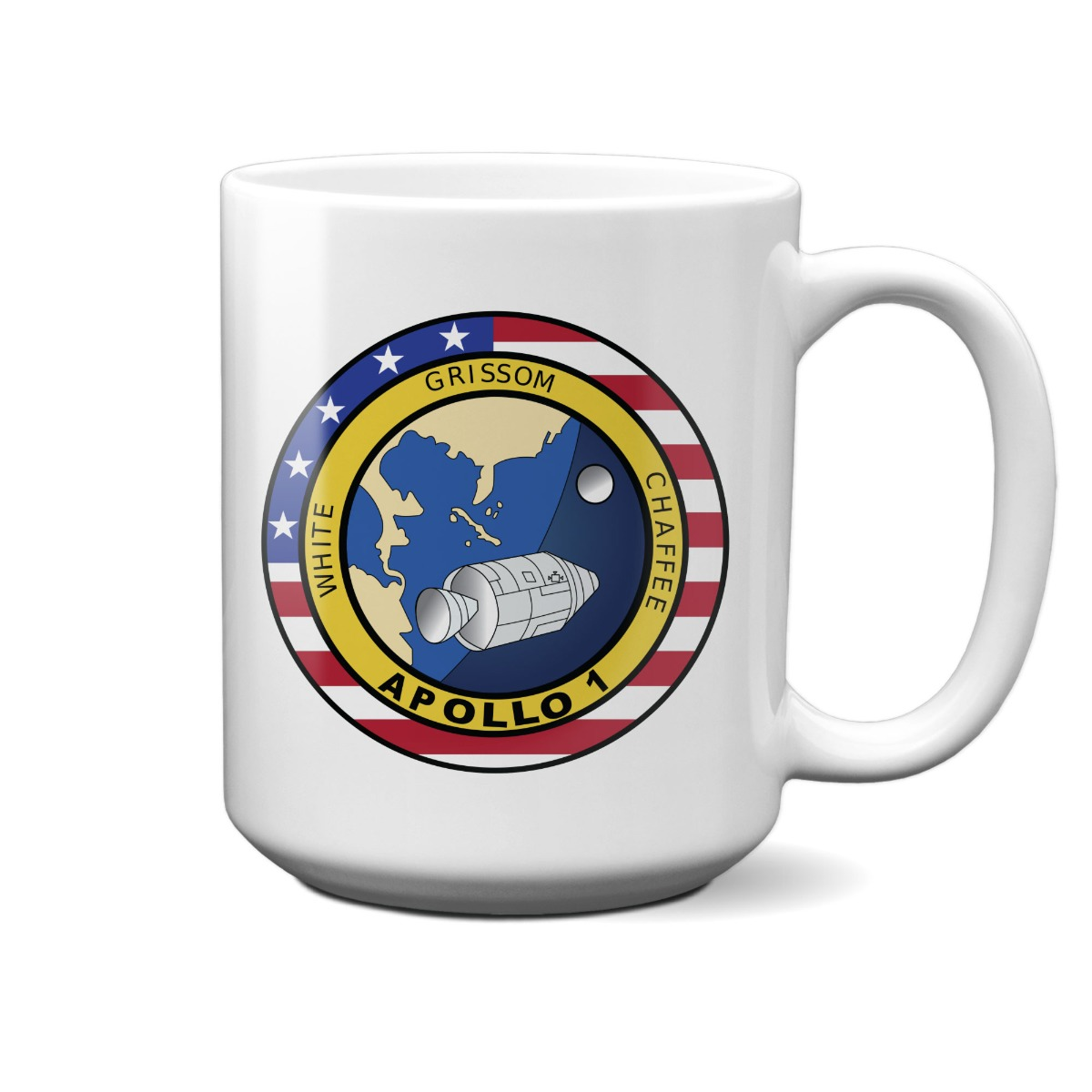 NASA Apollo 1 Mission Logo 15oz Mug
