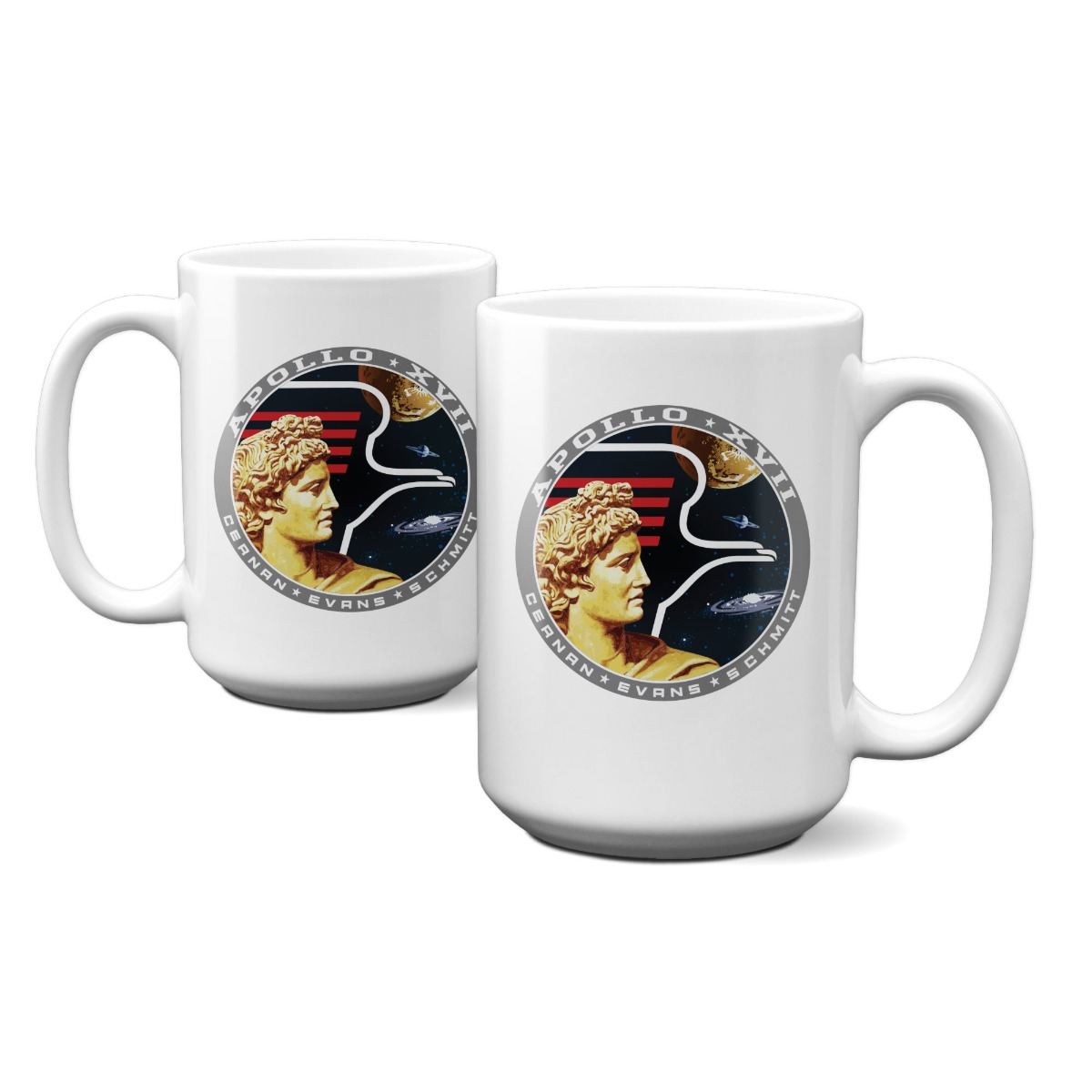 NASA Apollo 17 Mission Logo 15oz Mug