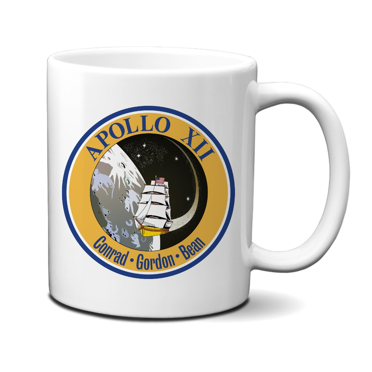 NASA Apollo 12 Mission Logo 11oz Mug