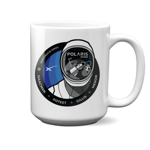Polaris Dawn Mission Logo 15oz Mug