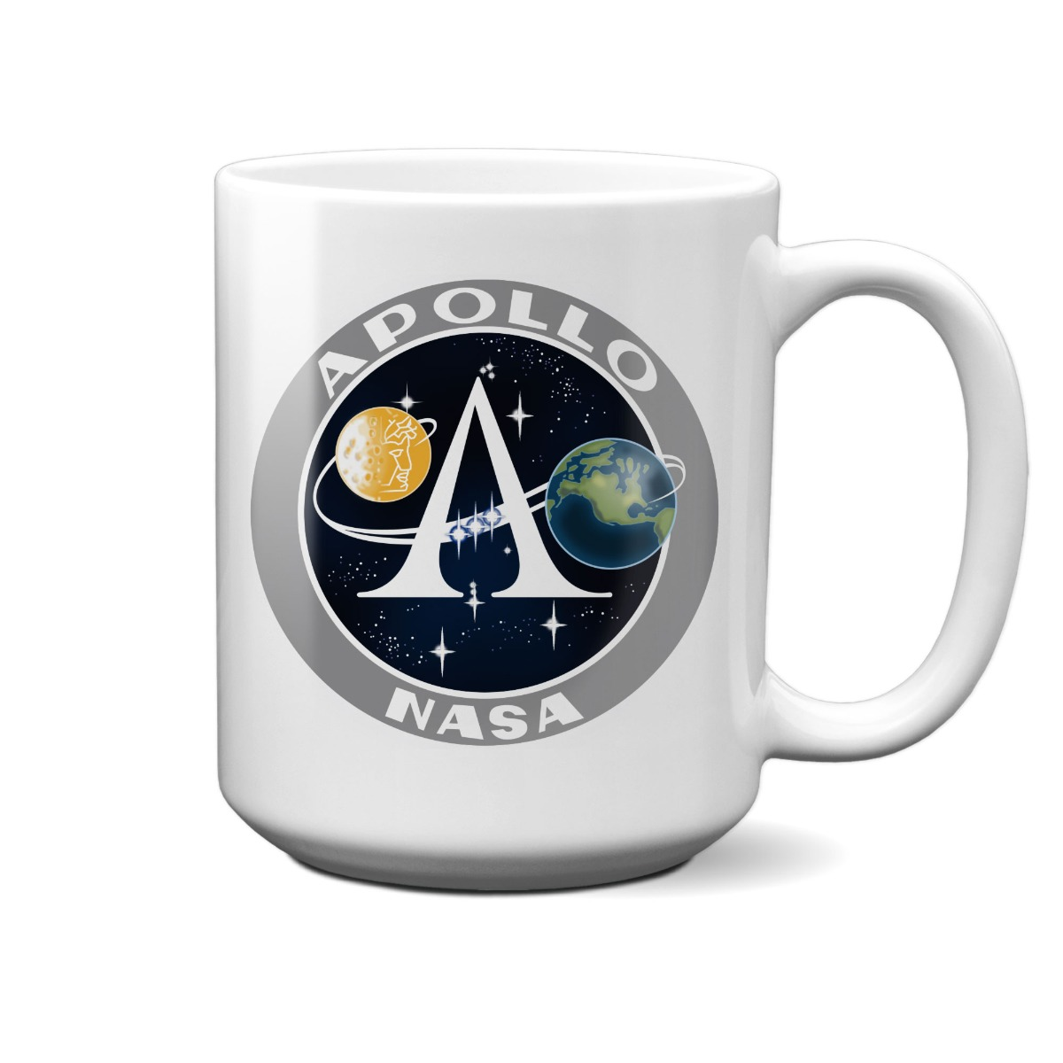 NASA Apollo Missions Logo 15oz Mug