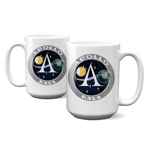 NASA Apollo Missions Logo 15oz Mug