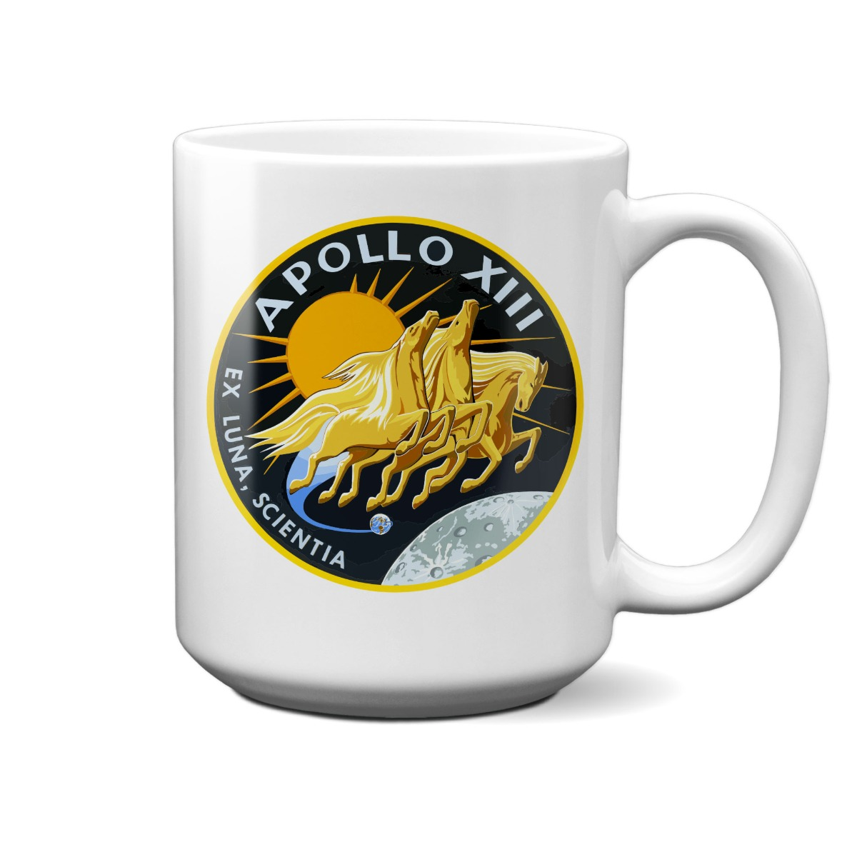 NASA Apollo 13 Mission Patch 15oz Mug